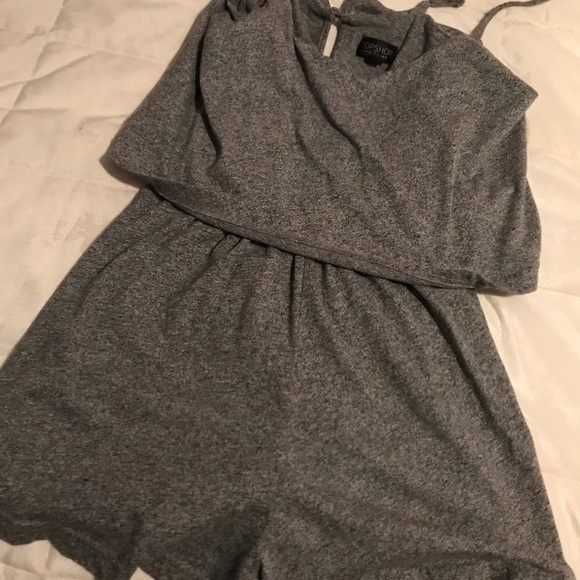 TopShop grey romper - Picture 2 of 2